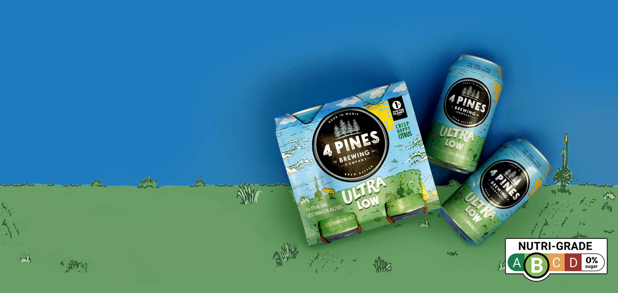 4 Pines Ultra Low Alcohol-Free Pale Ale