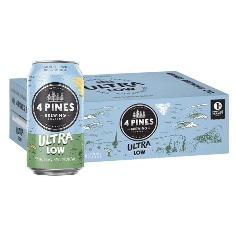 4 Pines Ultra Low AlcoholFree NonAlcoholic Pale Ale Singapore Beer