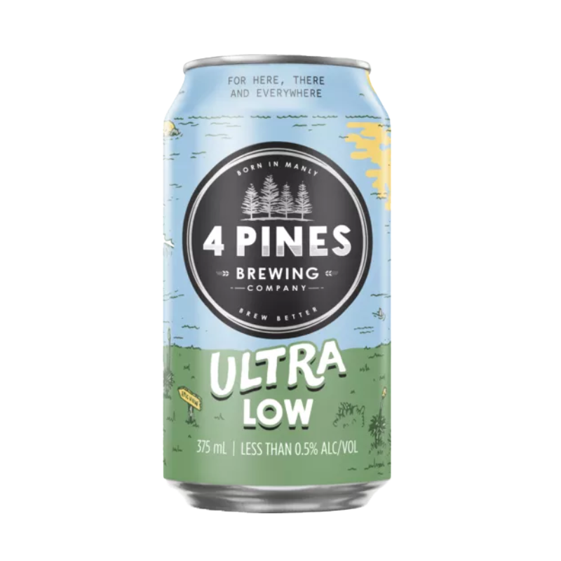 4 Pines Ultra Low AlcoholFree NonAlcoholic Pale Ale Singapore Beer