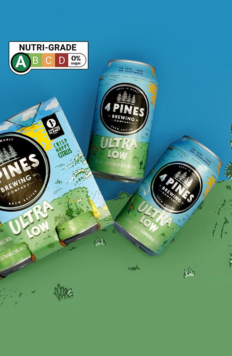 4 Pines Ultra Low Alcohol-Free Non-Alcoholic Pale Ale
