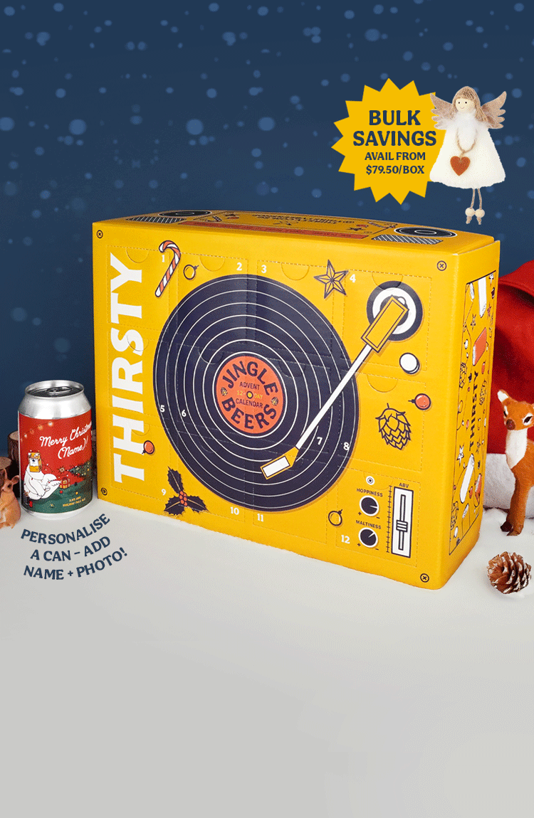 Thirsty 'Jingle Beers' 12-Day Advent Calendar