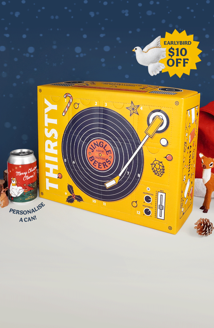Thirsty 'Jingle Beers' 12-Day Advent Calendar