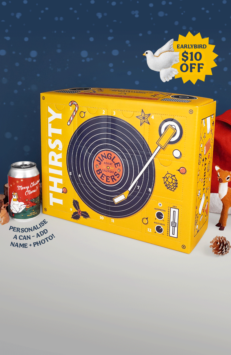 Thirsty 'Jingle Beers' 12-Day Advent Calendar