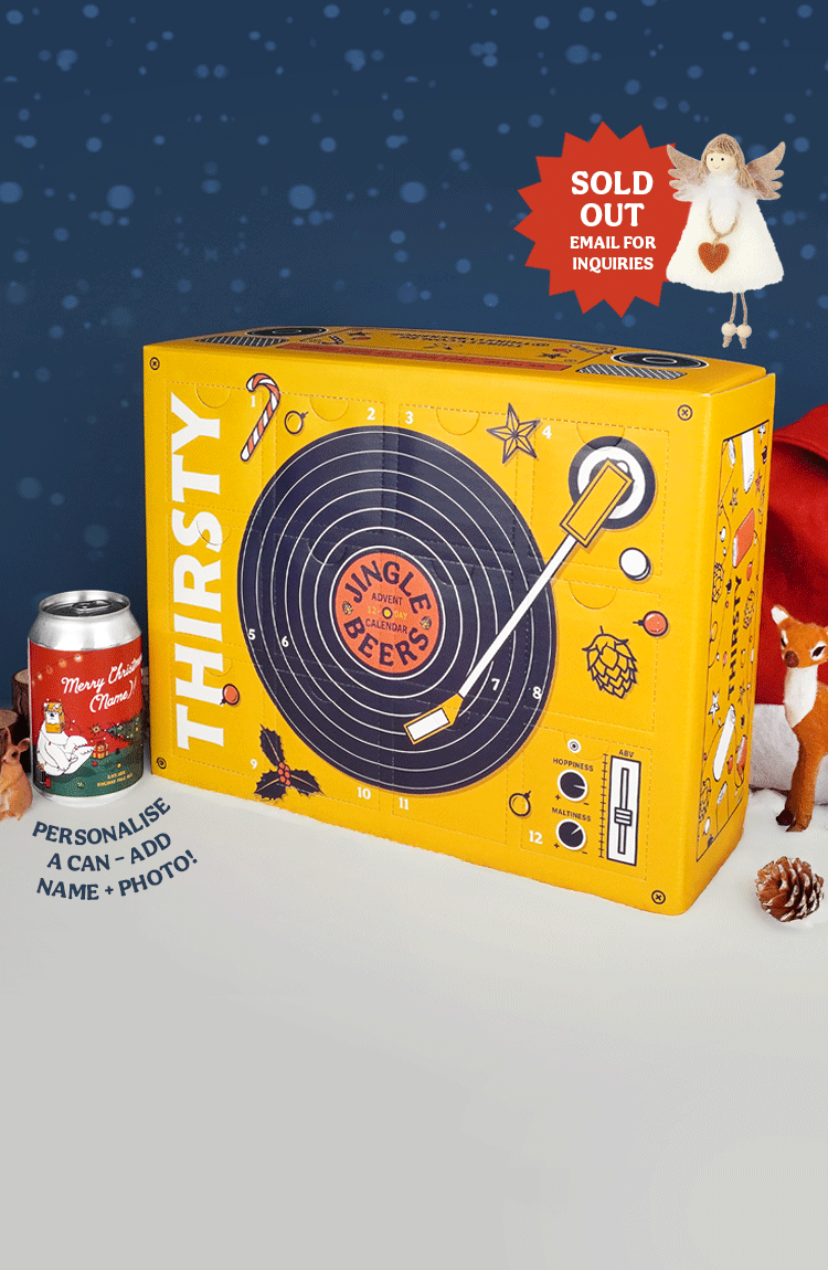 Thirsty 'Jingle Beers' 12-Day Advent Calendar