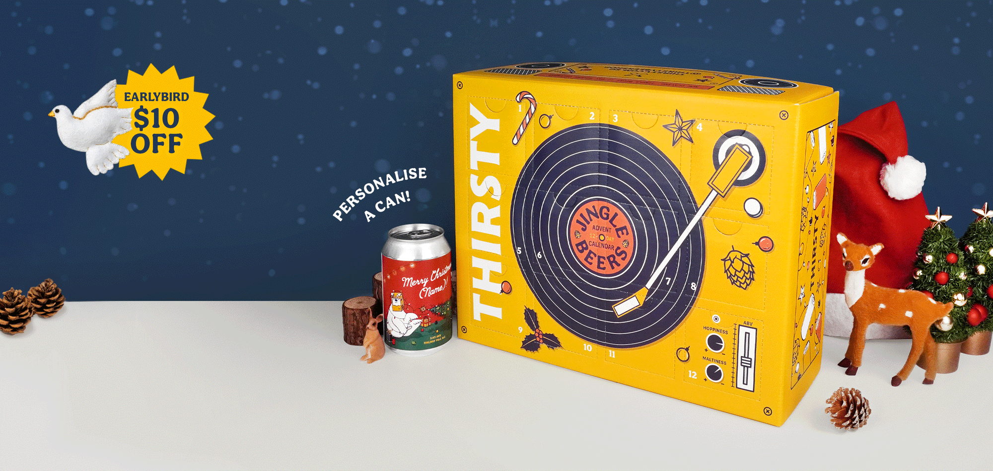 Thirsty 'Jingle Beers' 12-Day Advent Calendar