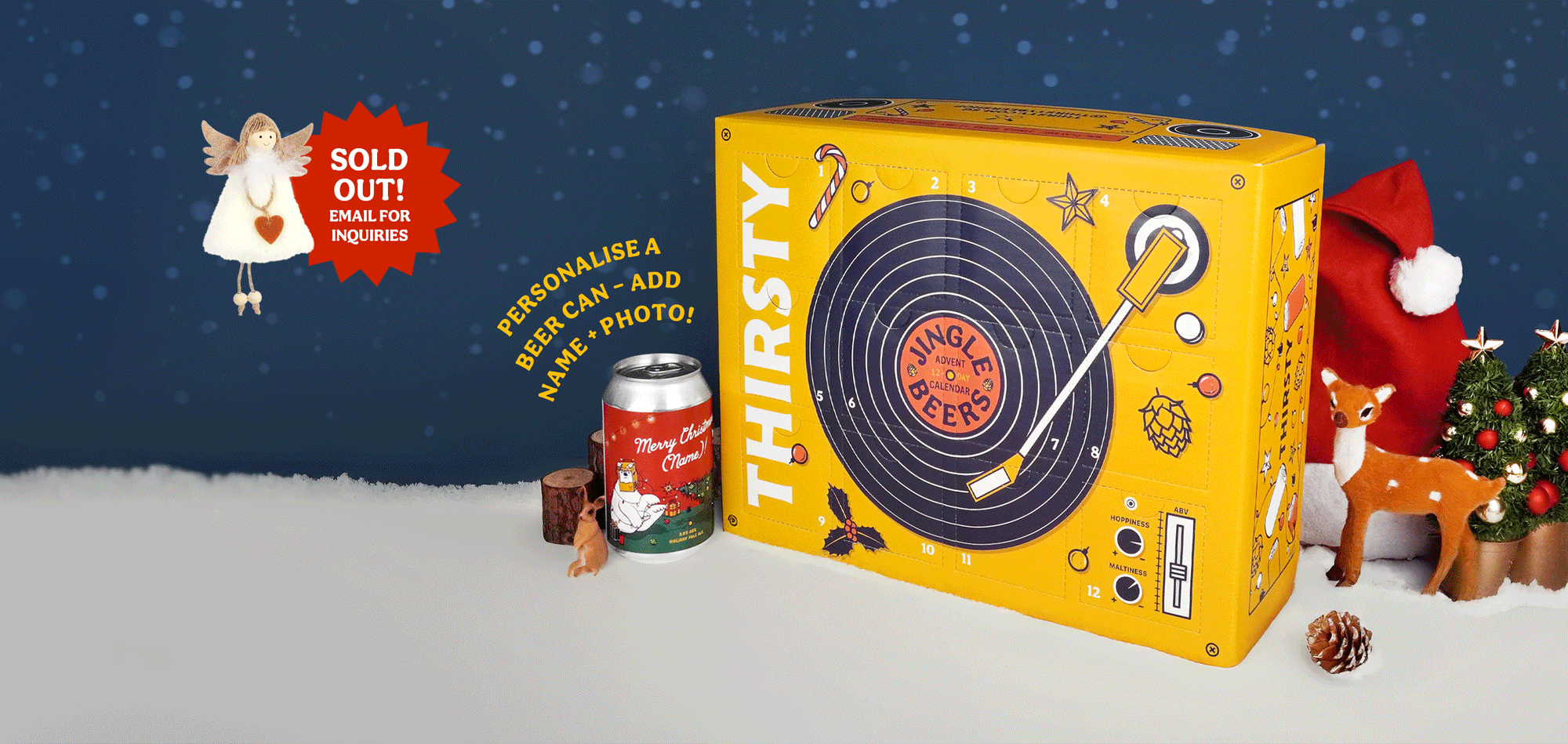 Thirsty 'Jingle Beers' 12-Day Advent Calendar