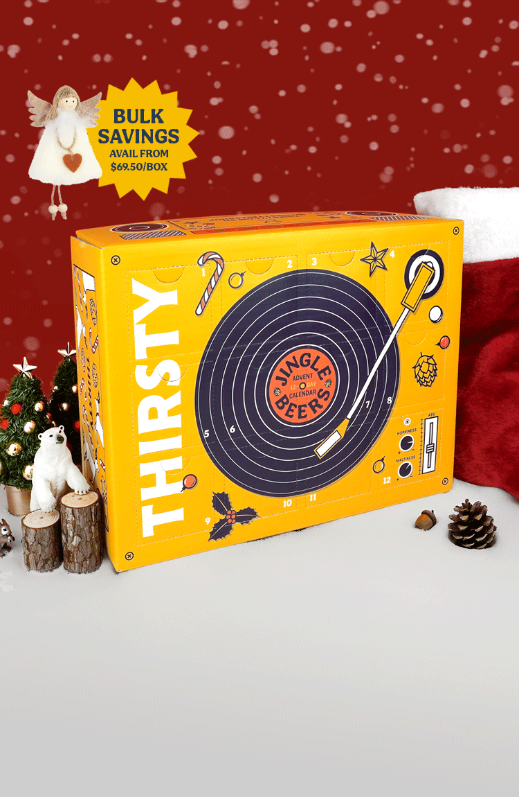 Thirsty 'Jingle Beers' 12-Day Advent Calendar