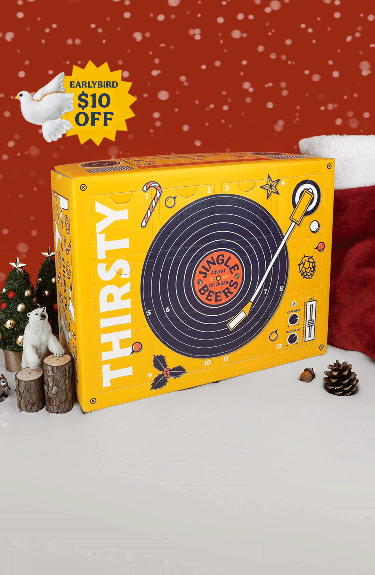 Thirsty 'Jingle Beers' 12-Day Advent Calendar