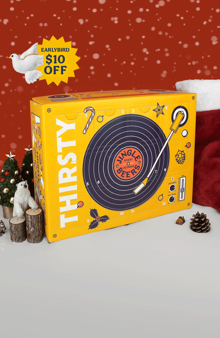 Thirsty 'Jingle Beers' 12-Day Advent Calendar