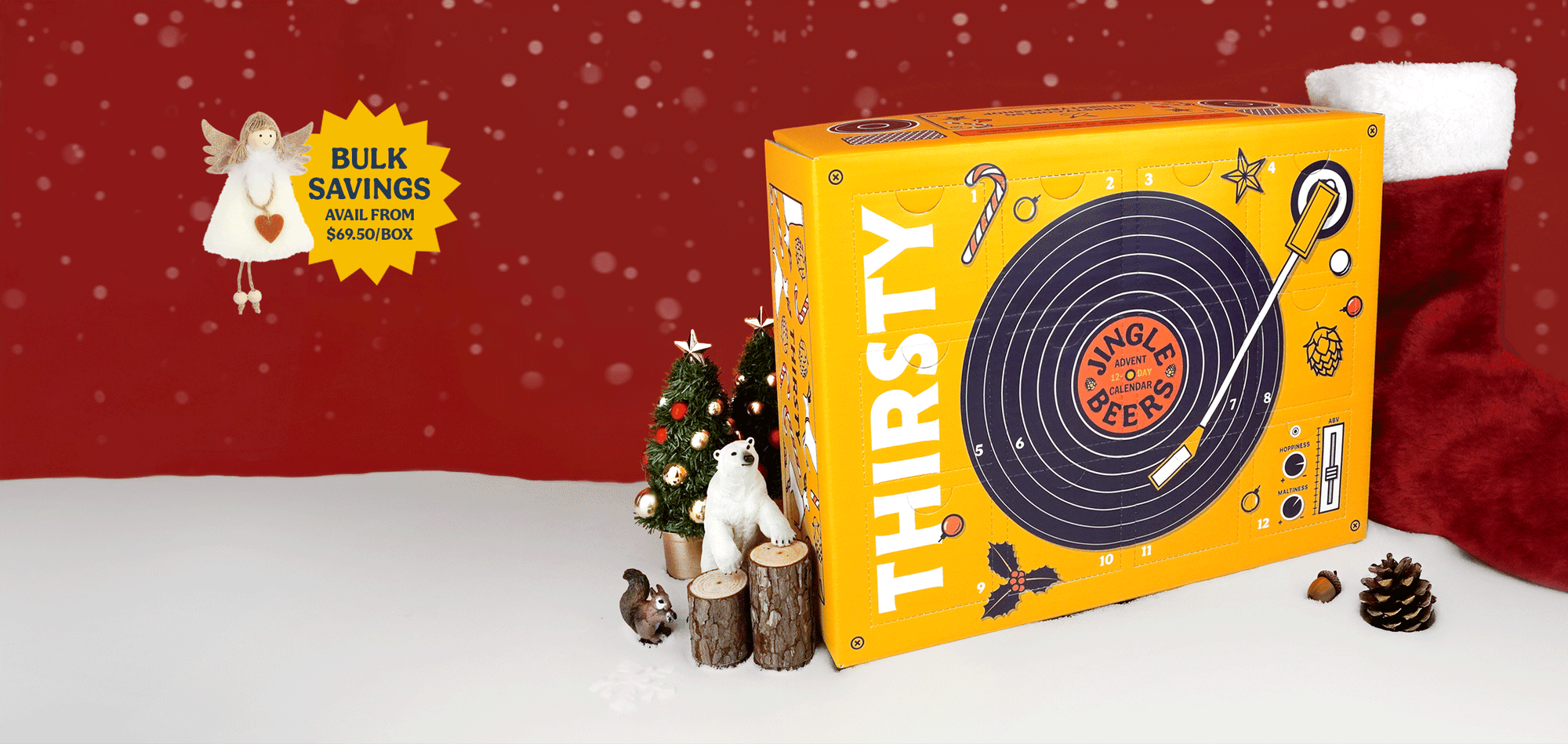 Thirsty 'Jingle Beers' 12-Day Advent Calendar