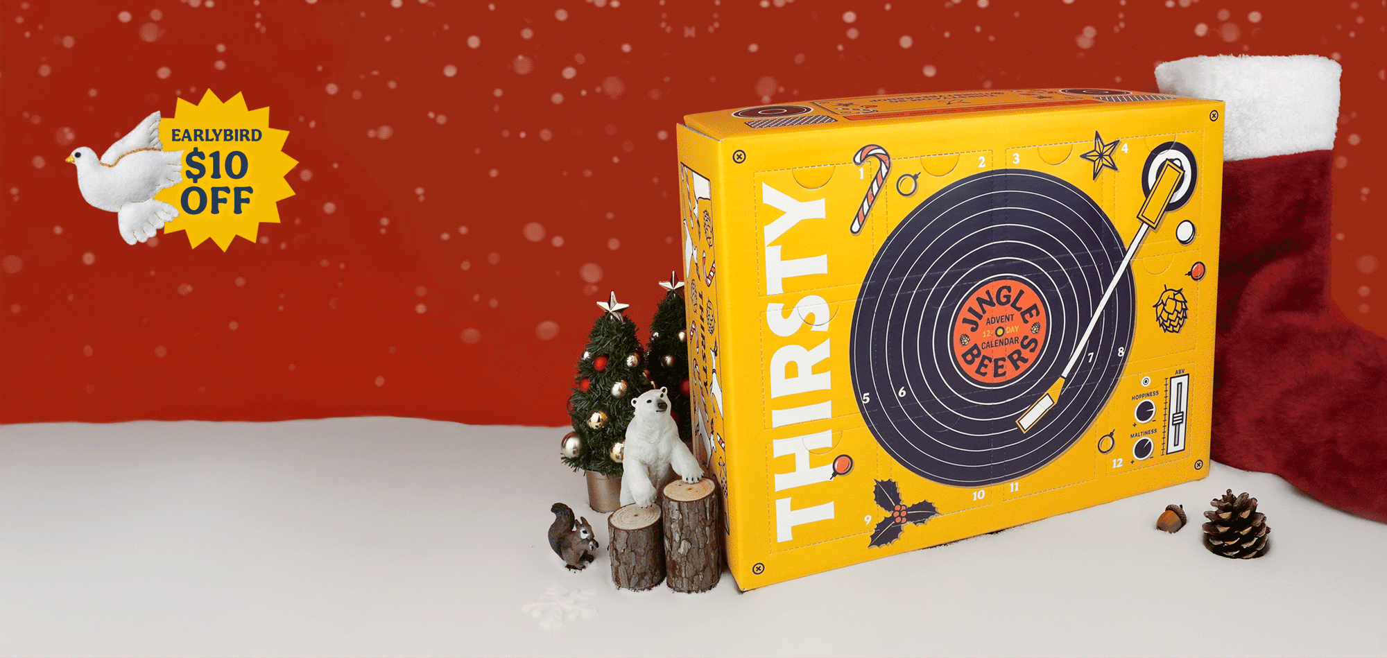 Thirsty 'Jingle Beers' 12-Day Advent Calendar
