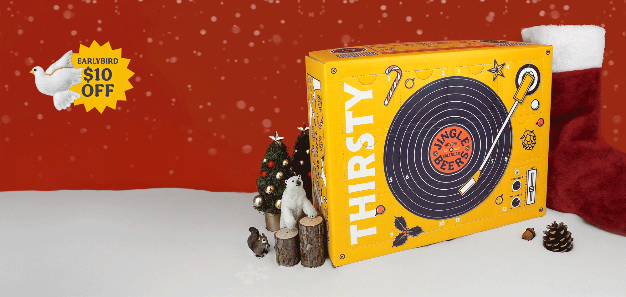 Thirsty 'Jingle Beers' 12-Day Advent Calendar