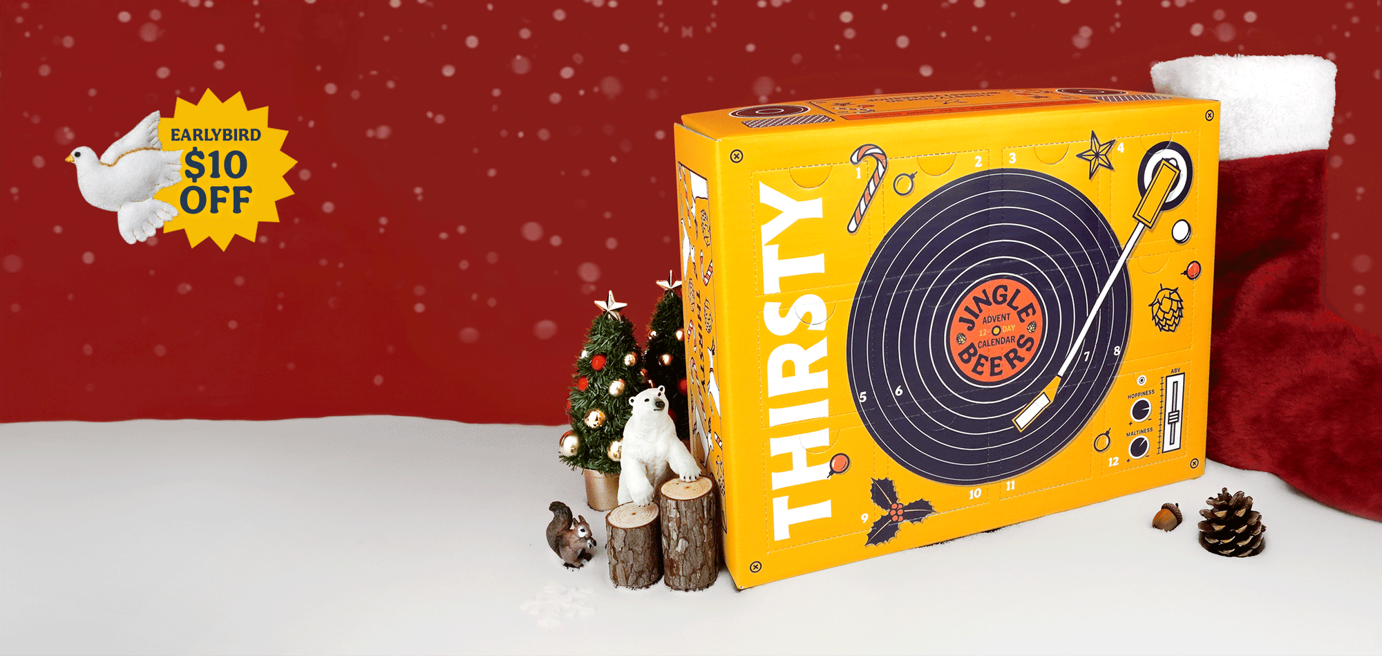 Thirsty 'Jingle Beers' 12-Day Advent Calendar