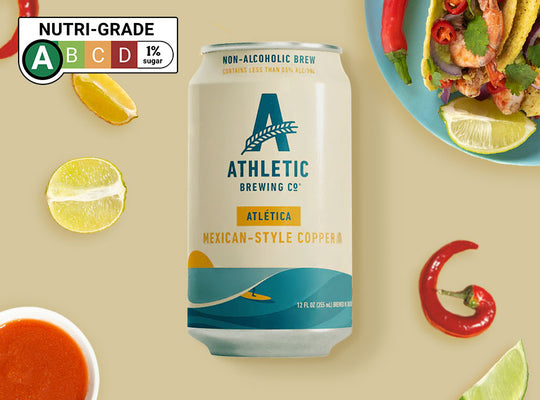 Athletic Atlética Mexican-style Non-Alcoholic Copper Lager