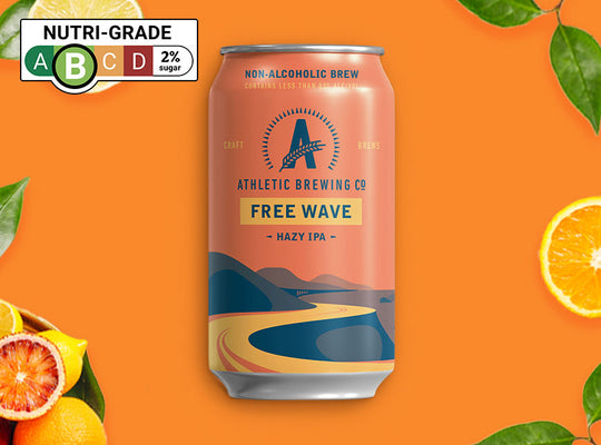 Athletic Free Wave Alcohol-Free Non-Alcoholic Hazy IPA