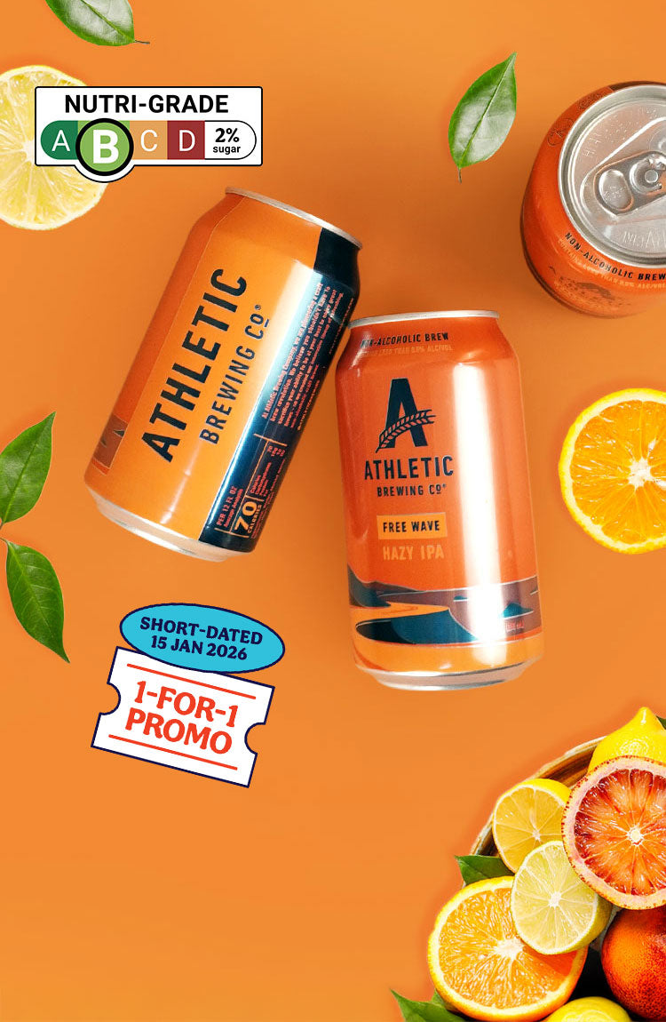 Athletic Free Wave Non-Alcoholic Hazy IPA (BBD 15 Jan 2026)