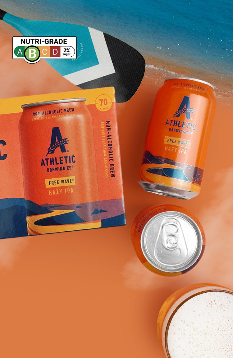 Athletic Free Wave Non-Alcoholic Hazy IPA