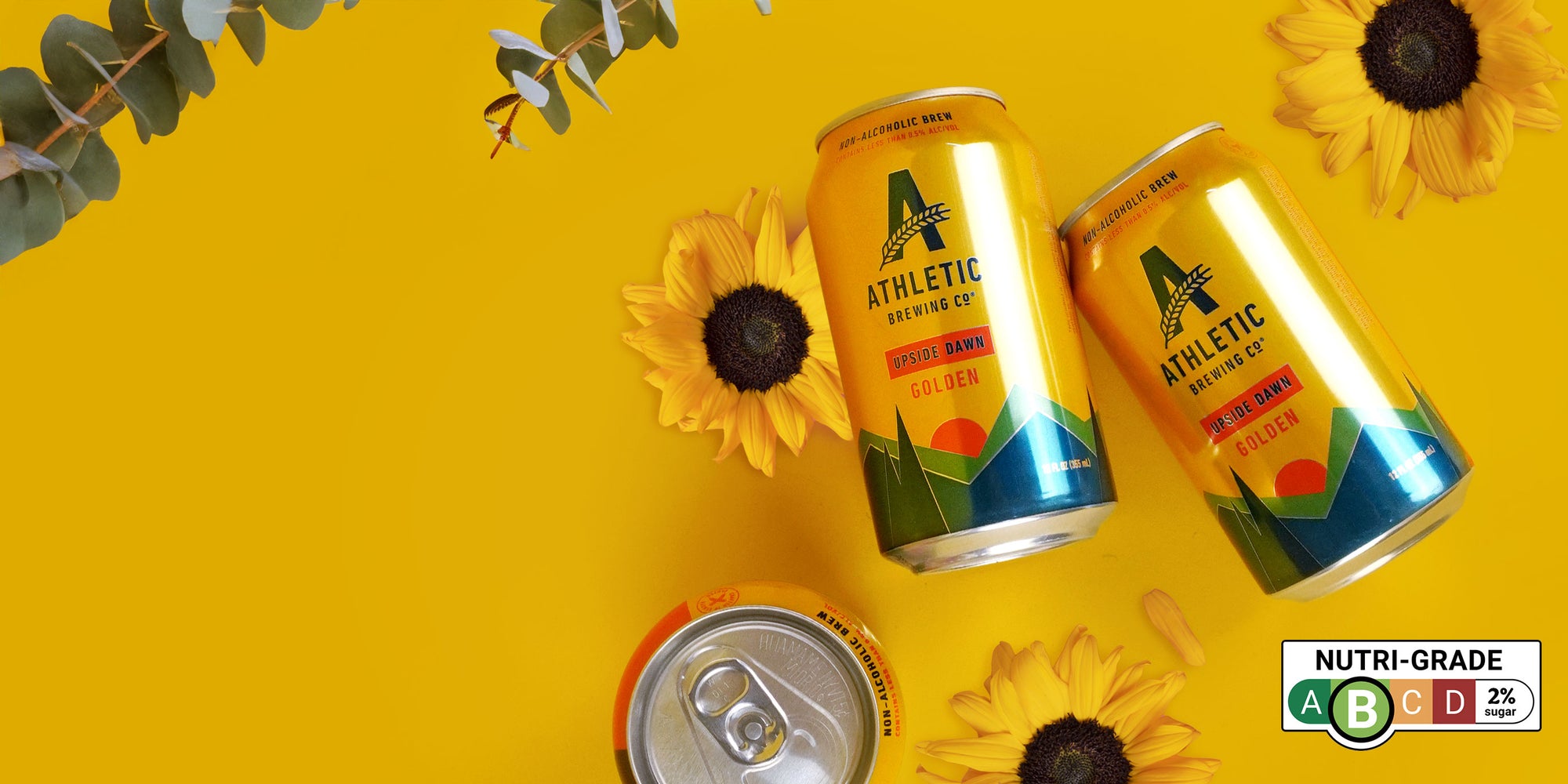 Athletic Upside Dawn Non-Alcoholic Gluten-Reduced Golden Ale