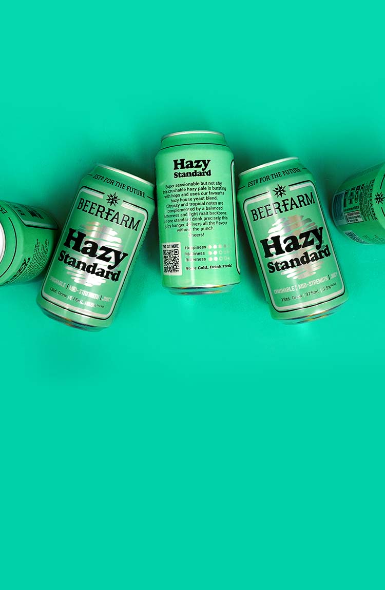 Beerfarm Hazy Standard Mid-Strength Ale