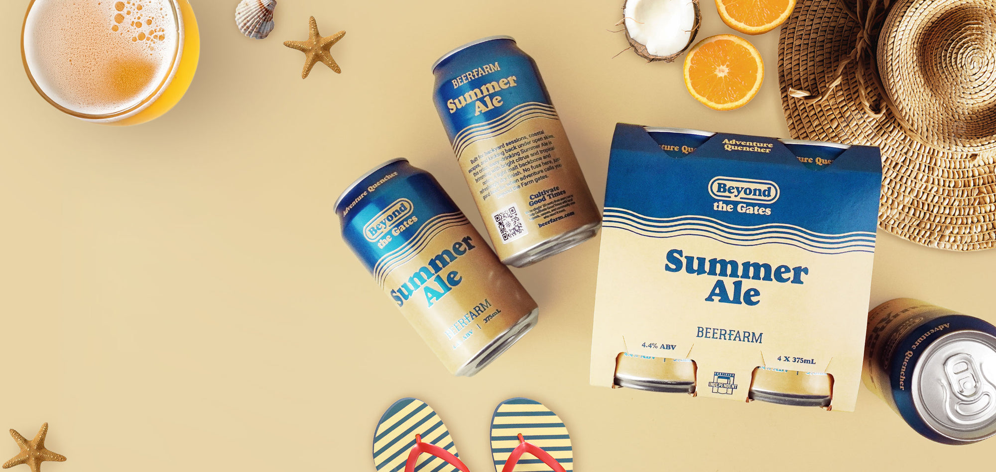 Beerfarm 'Beyond The Gates' Summer Ale