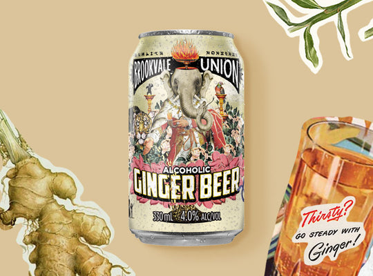 Brookvale Union Original Alcoholic Ginger Beer