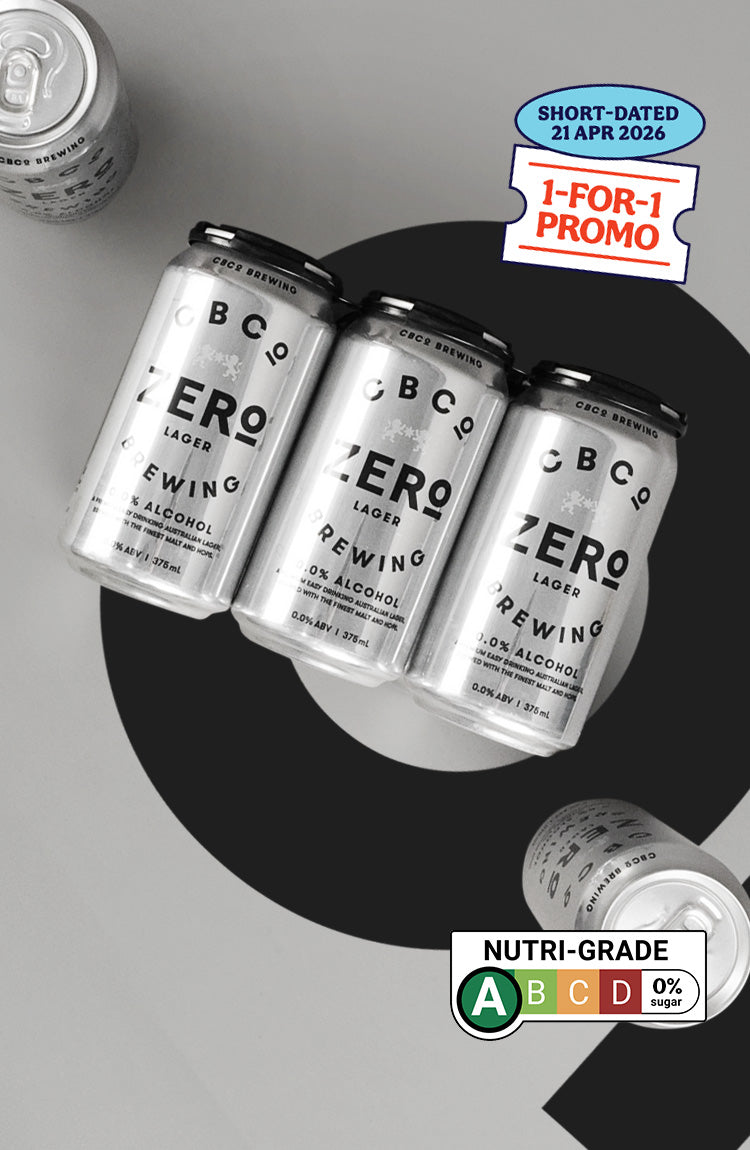 CBCo Zero Non-Alcoholic Lager (BBD 21 Apr 2026)