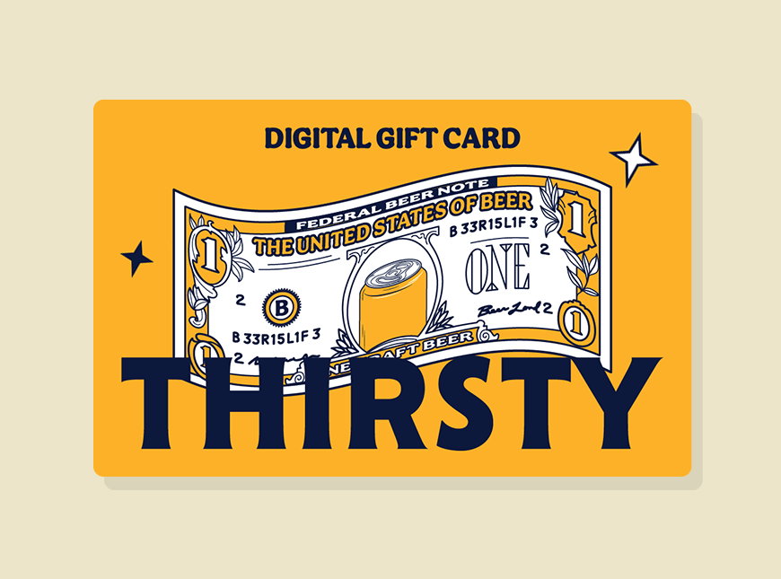 Thirsty Digital Gift Card Singapore Craft Beer Gift Delivery