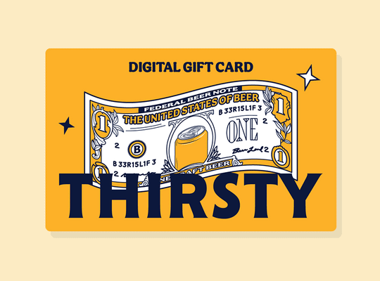 Thirsty Digital Gift Card