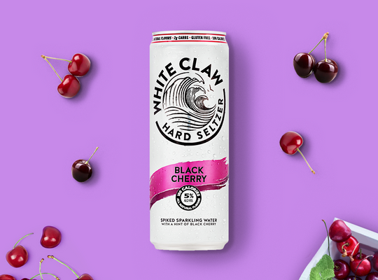 White Claw Black Cherry Hard Seltzer