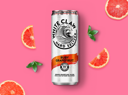 White Claw Ruby Grapefruit Hard Seltzer