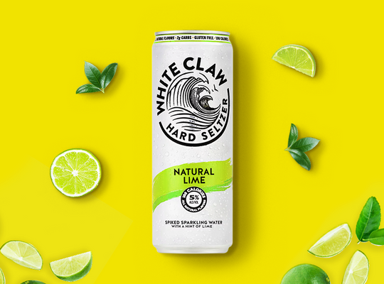 White Claw Natural Lime Hard Seltzer