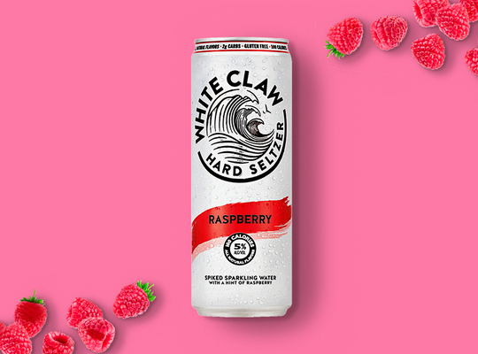 White Claw Raspberry Hard Seltzer