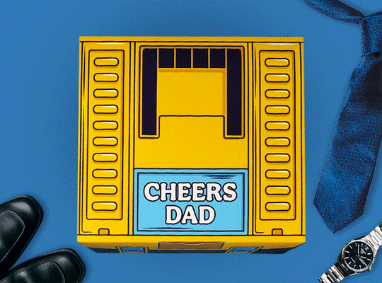 Thirsty 'Cheers Dad' Father's Day Gift Toolbox