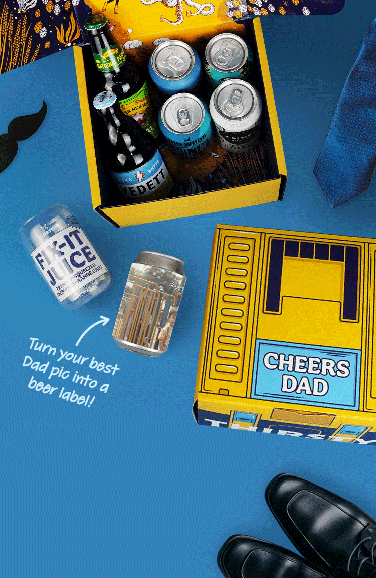 Thirsty 'Cheers Dad' Father's Day Gift Toolbox