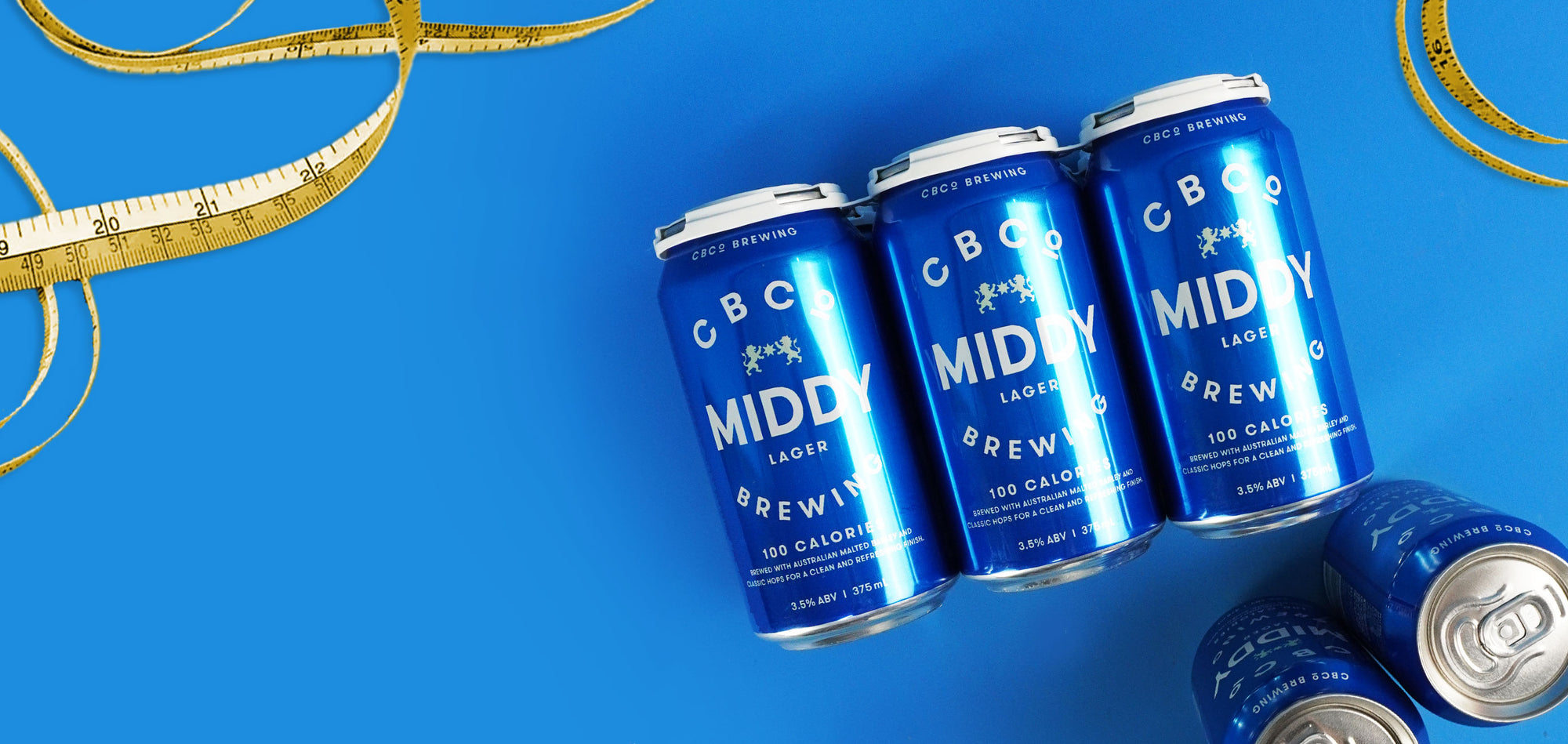 CBCo Colonial Middy Mid-Strength Lager