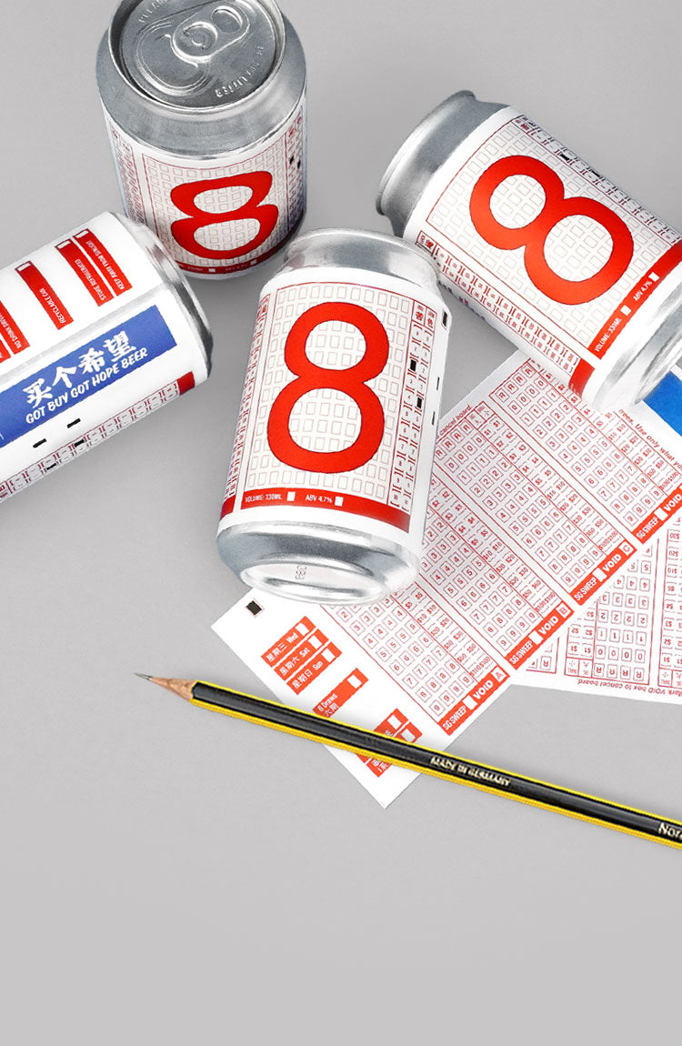 Got Buy Got Hope Beer '8' Double Case