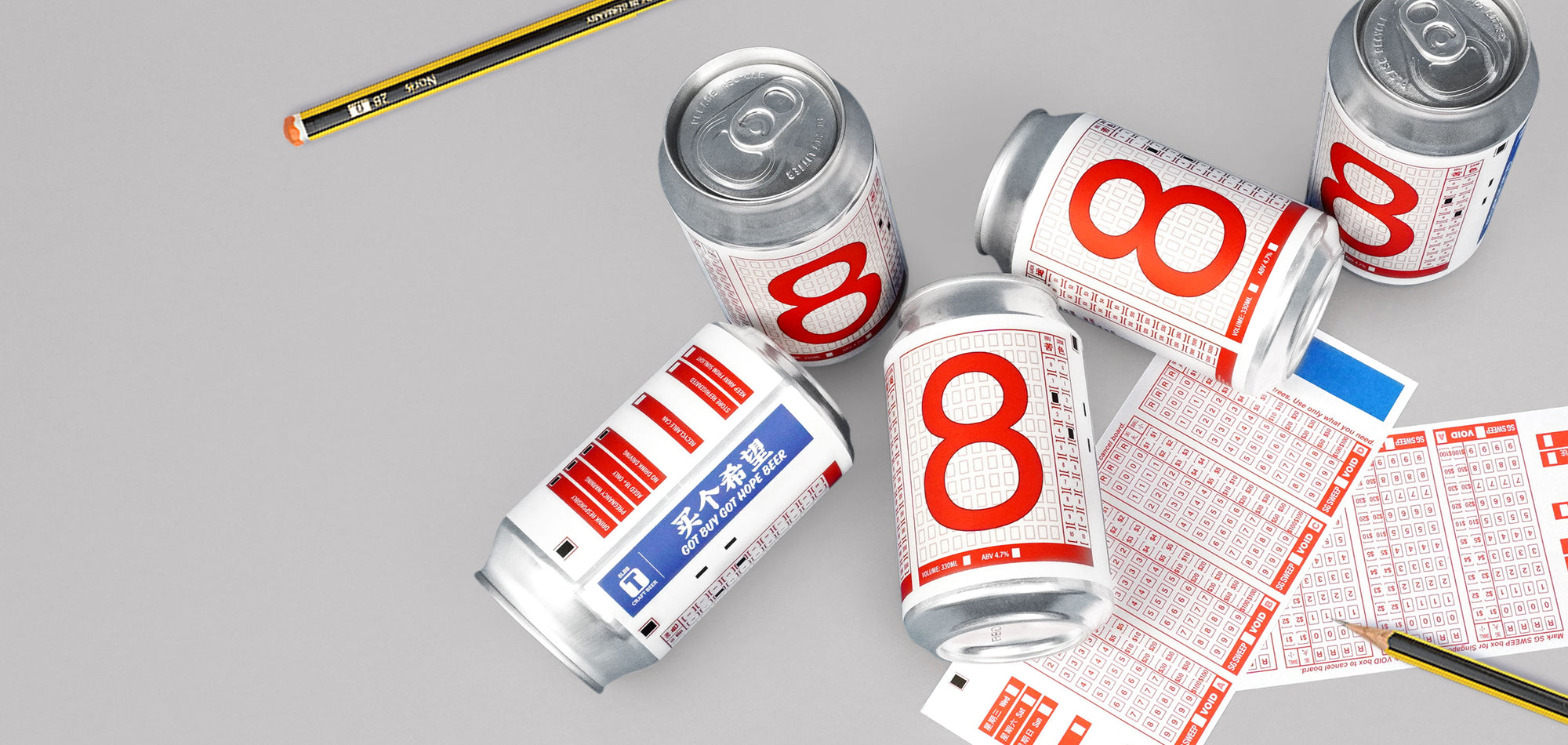 Got Buy Got Hope Beer '8' Double Case