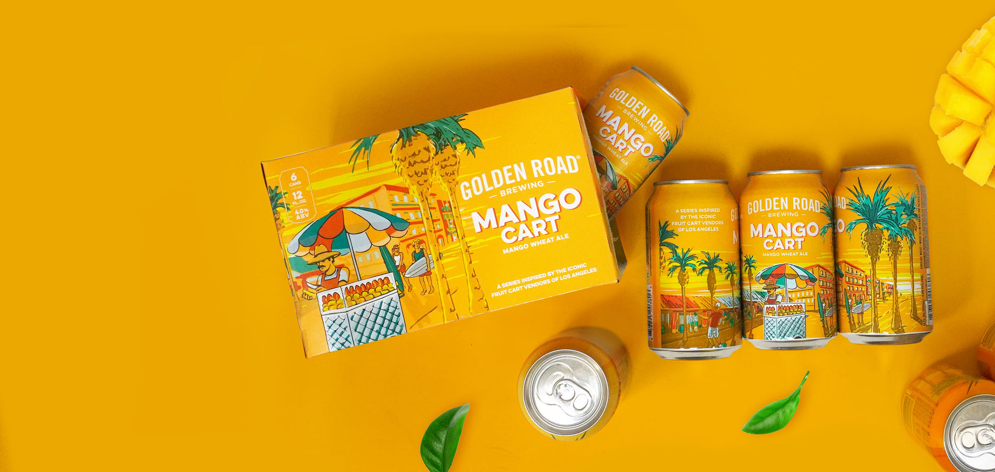 Golden Road Mango Cart Wheat Ale