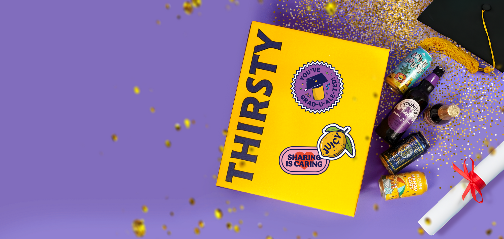 Thirsty 'Gradu-ale-tion' Graduation Party Box