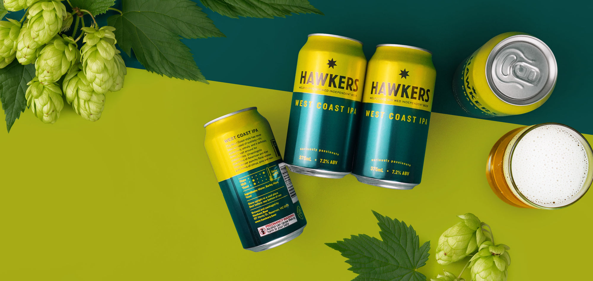 Hawkers Gluten-Reduced West Coast IPA