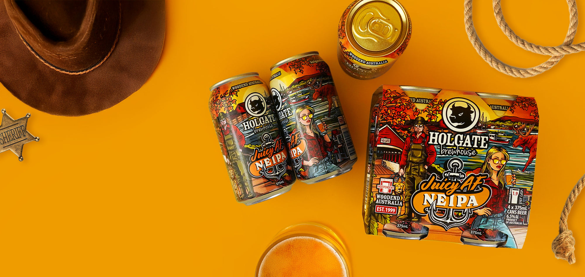 Holgate Juicy AF Hazy IPA