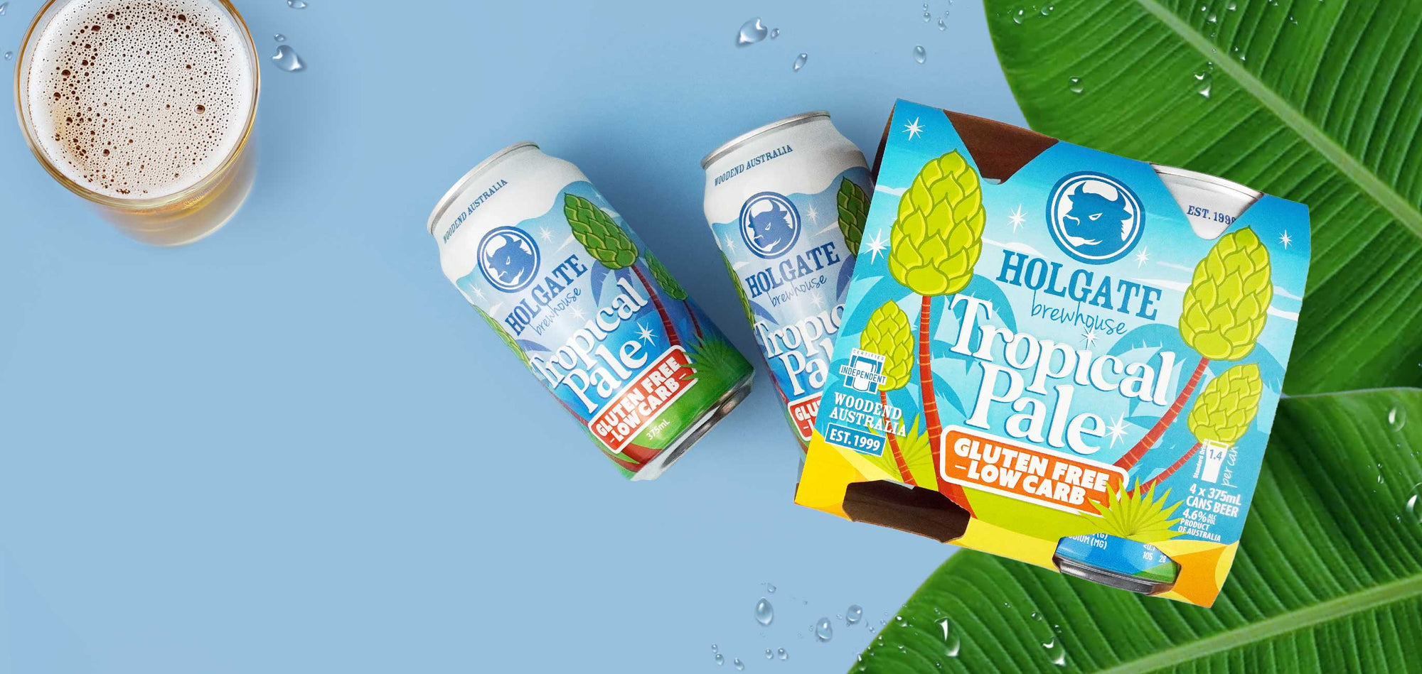 Holgate Gluten-Free & Low-Carb Tropical Pale Ale