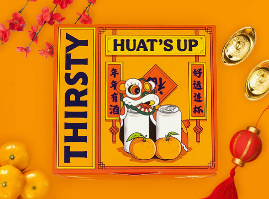 Thirsty 'Huat's Up' Chinese New Year Gift Box