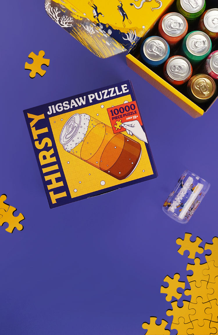 Thirsty 'Jigsaw Puzzle' Prank Gift Box