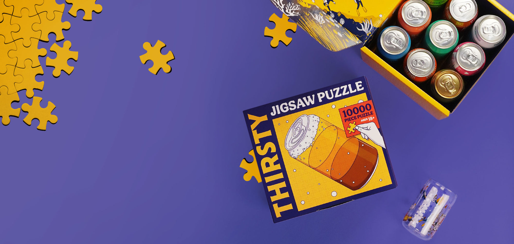 Thirsty 'Jigsaw Puzzle' Prank Gift Box