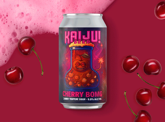 Kaiju! Cherry BOMG Sour Ale with "Weed" Terpene