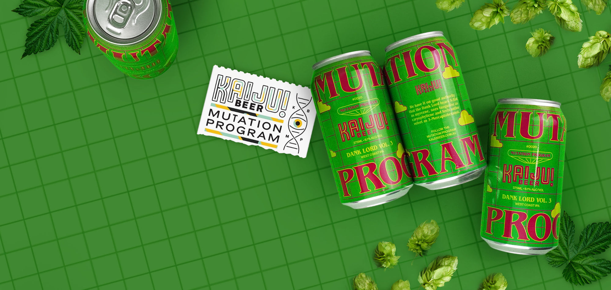 Kaiju! Mutation Program Dank Lord Vol. 3 West Coast IPA