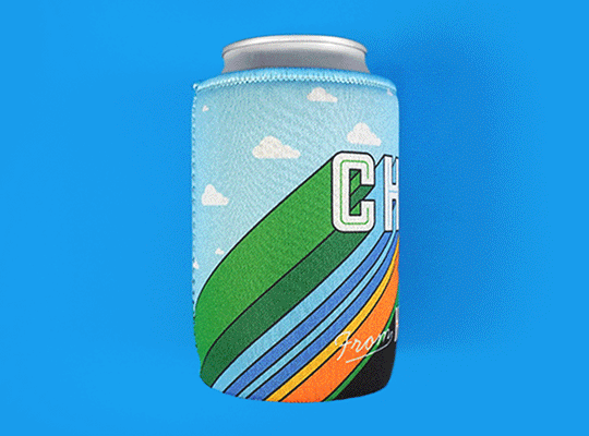 Kaiju! 'Cheers' Koozie