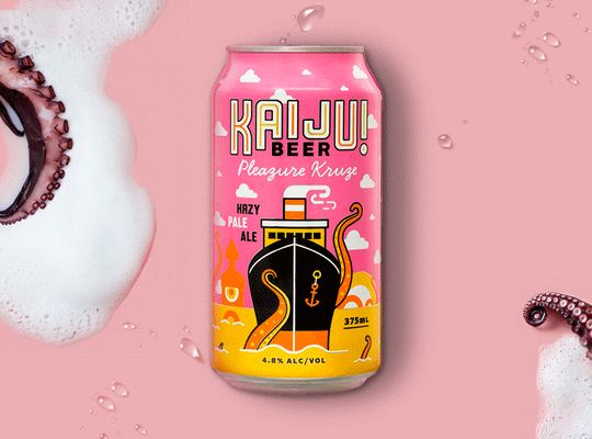 Kaiju! Pleazure Kruze Hazy Pale Ale