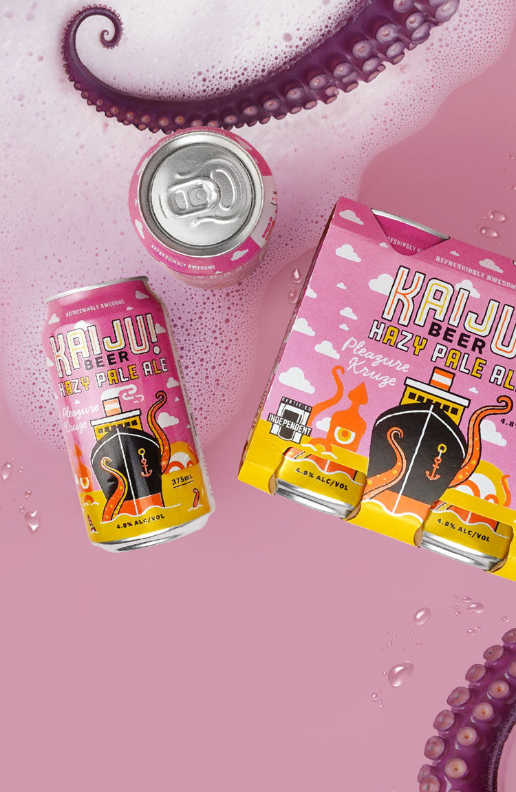 Kaiju! Pleazure Kruze Hazy Pale Ale